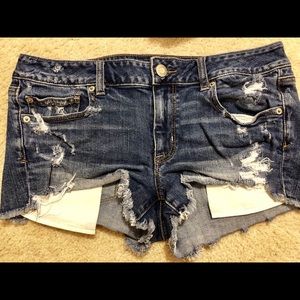 AE jean shorts